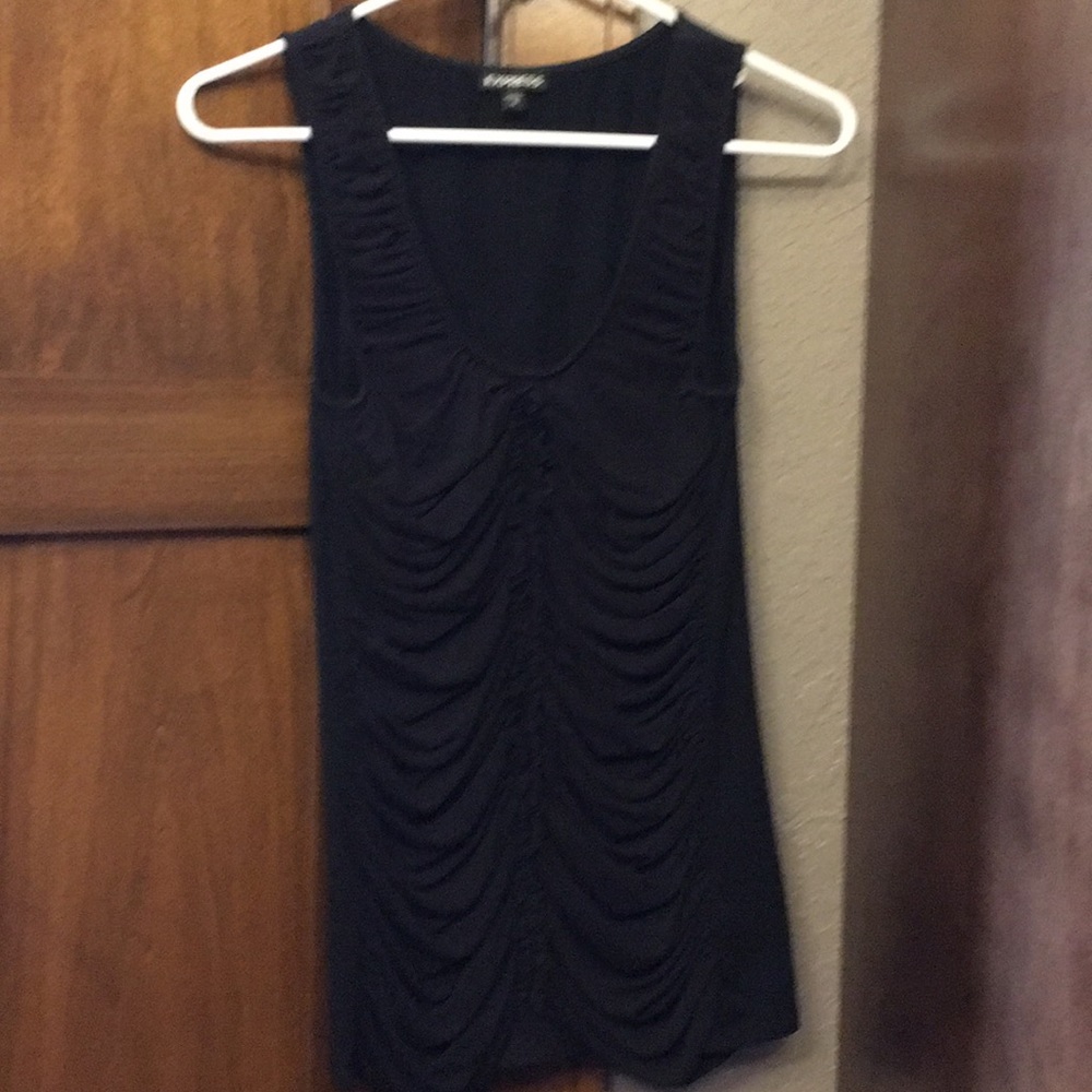 Black long tank